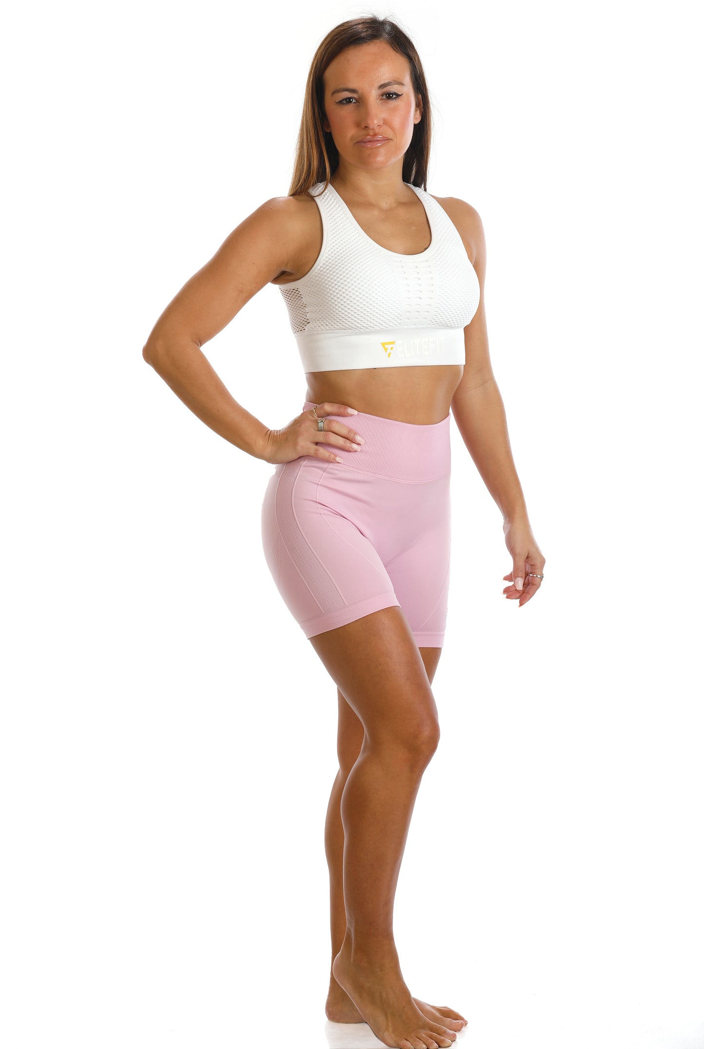 Leggins cortos HERA (rosa)