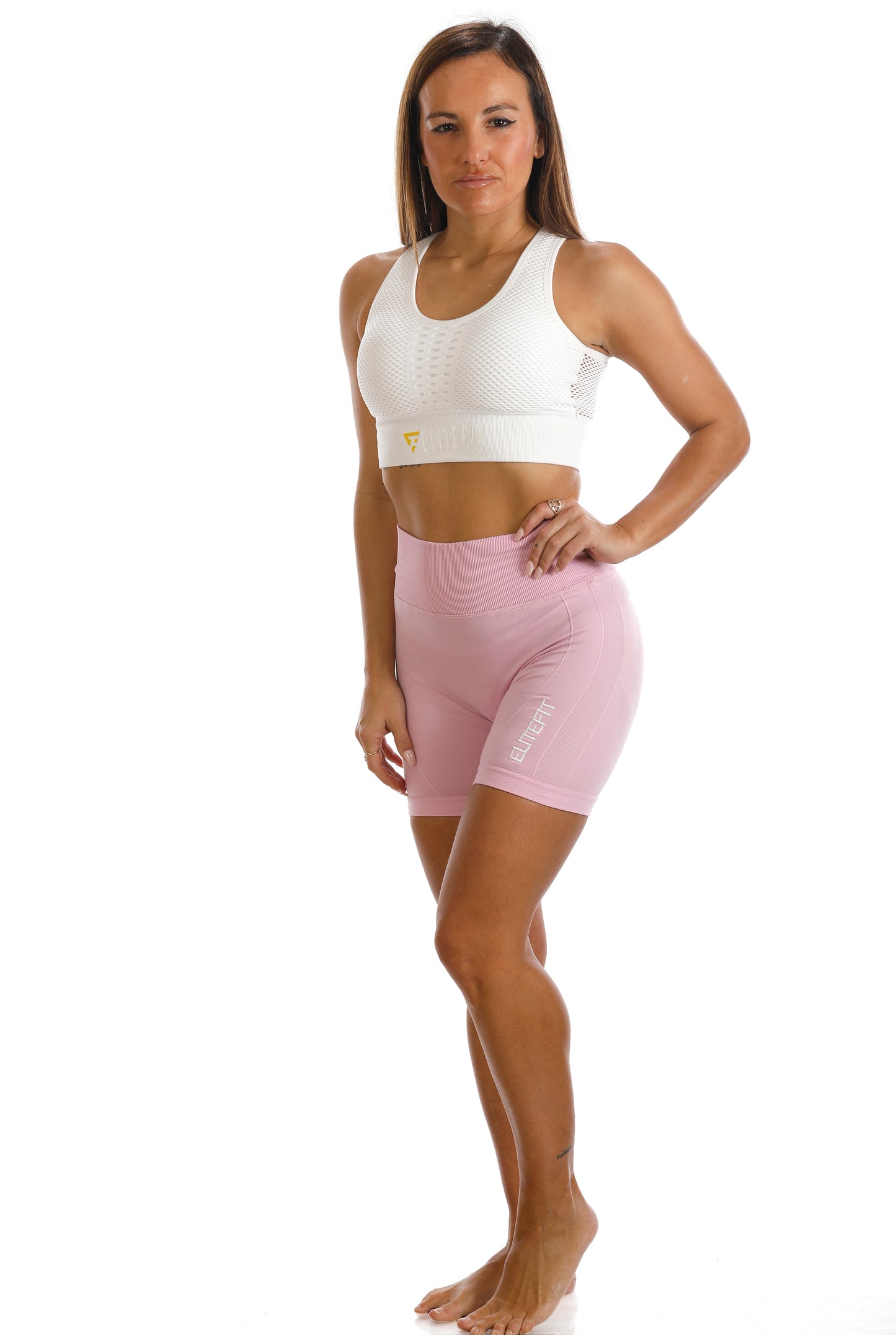 Leggins cortos HERA (rosa)