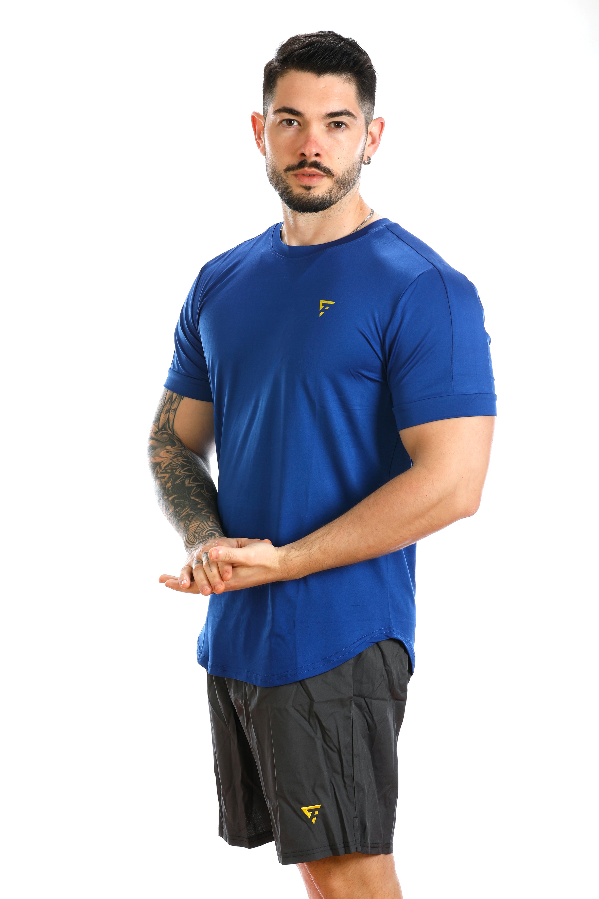 ARES stretch t-shirt (blue)