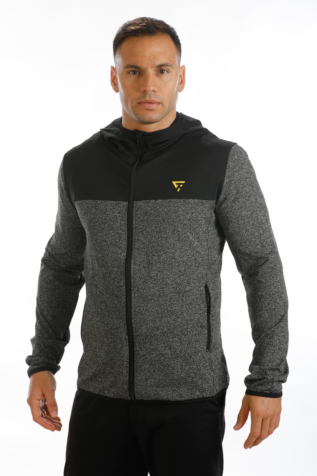 Sudadera HEFEST (gris/negro)
