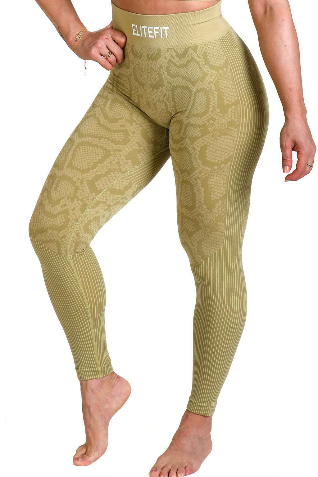 Leggin leopardo (verde)