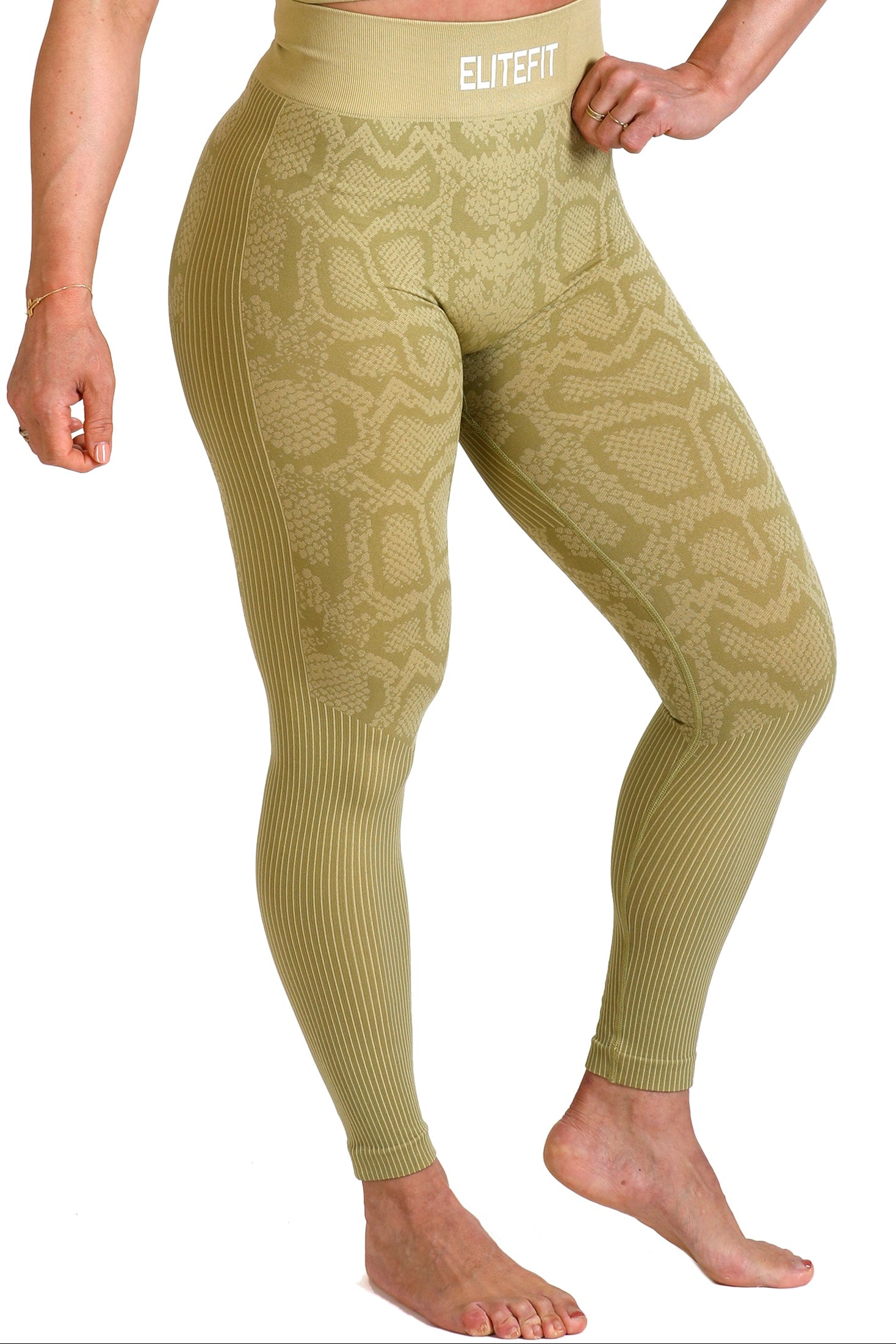 Leggin leopardo (verde)