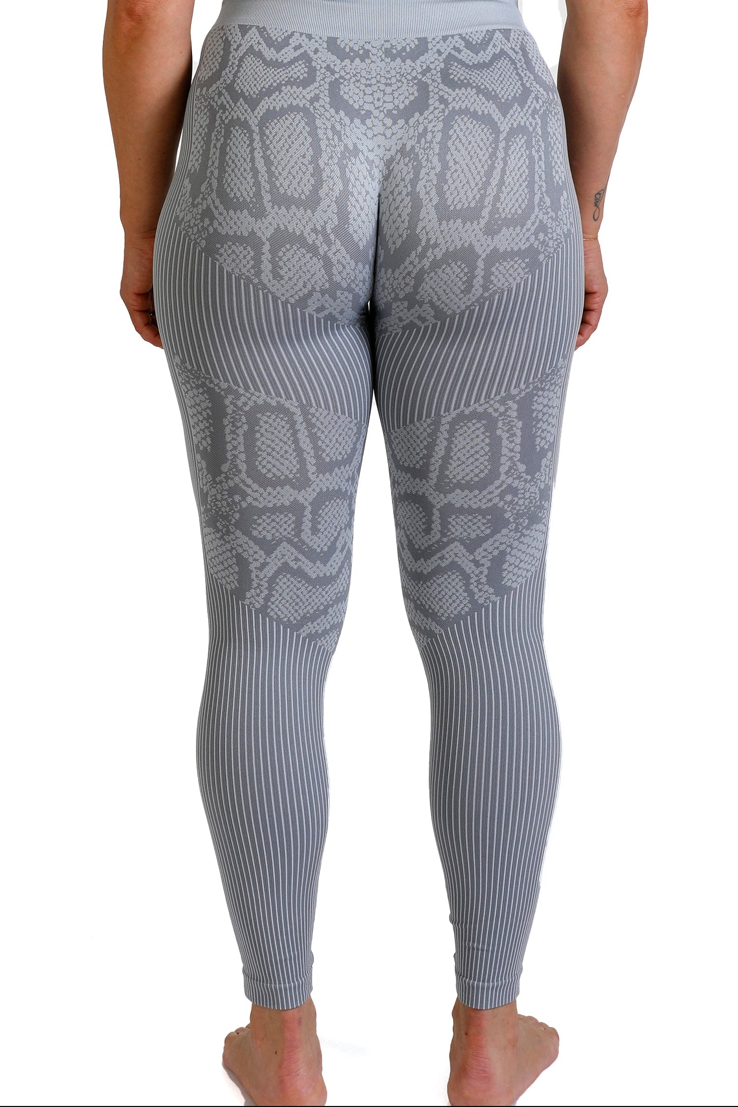 Leggin leopardo (gris)
