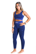 Conjunto LEOPARD (azul marino)