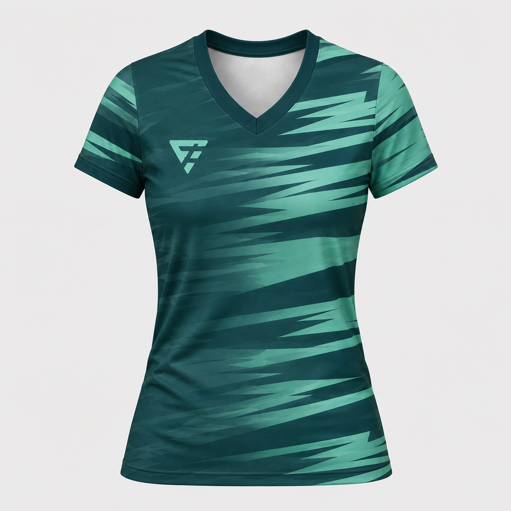 Camiseta Voleibol VOLTAGE Green