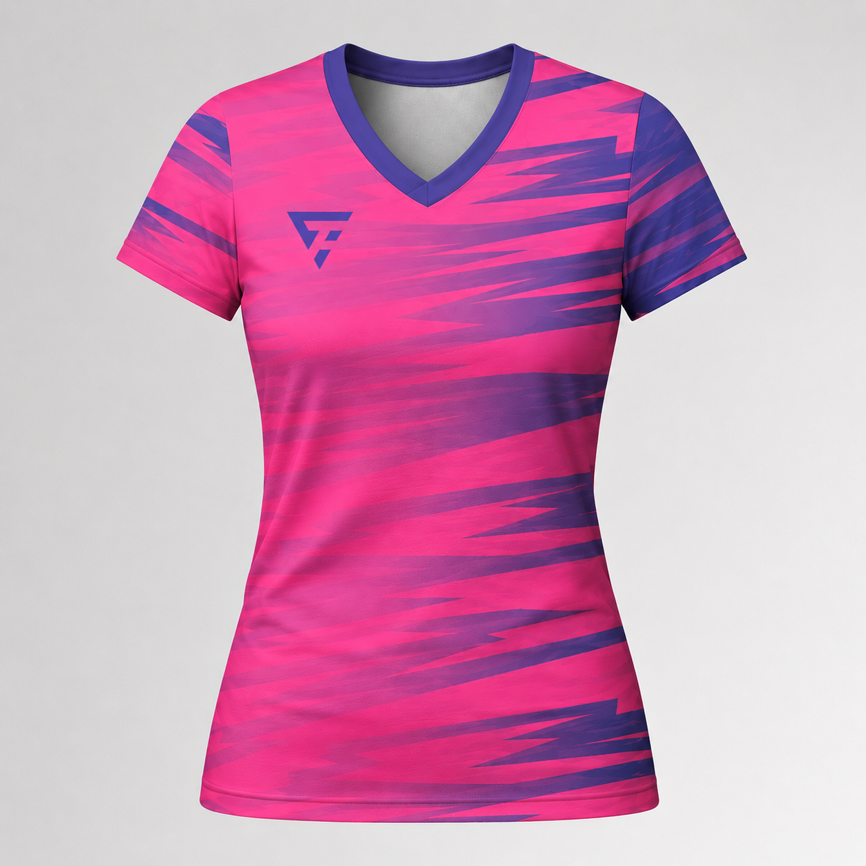 Camiseta Voleibol VOLTAGE Pink