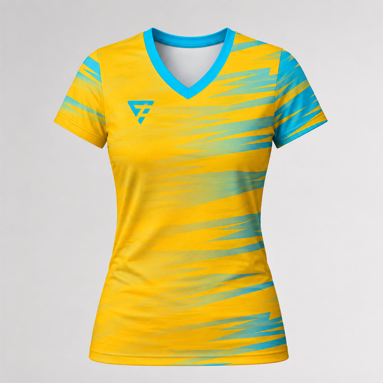 Camiseta Voleibol VOLTAGE Yellow