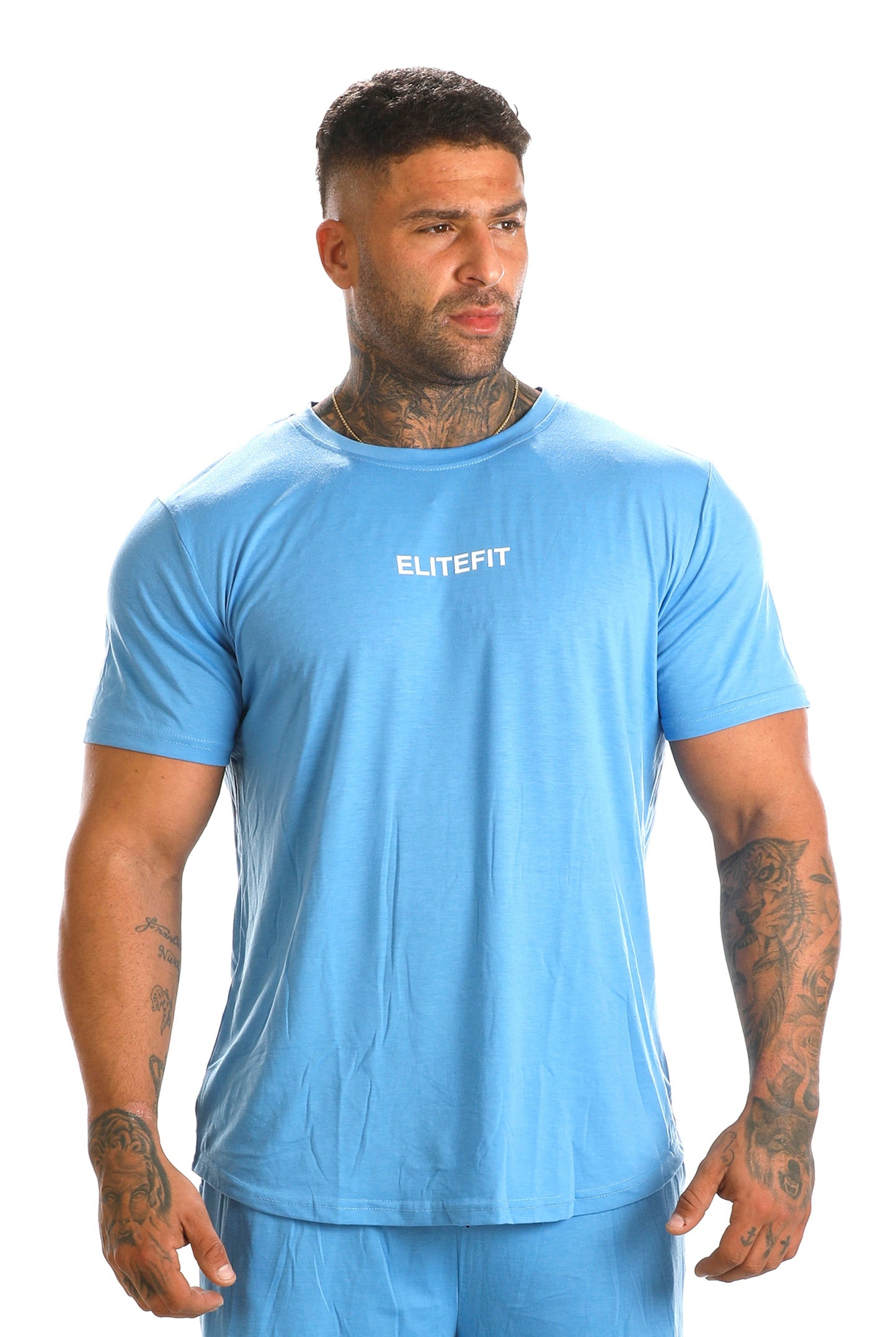 ARES stretch t-shirt (blue)