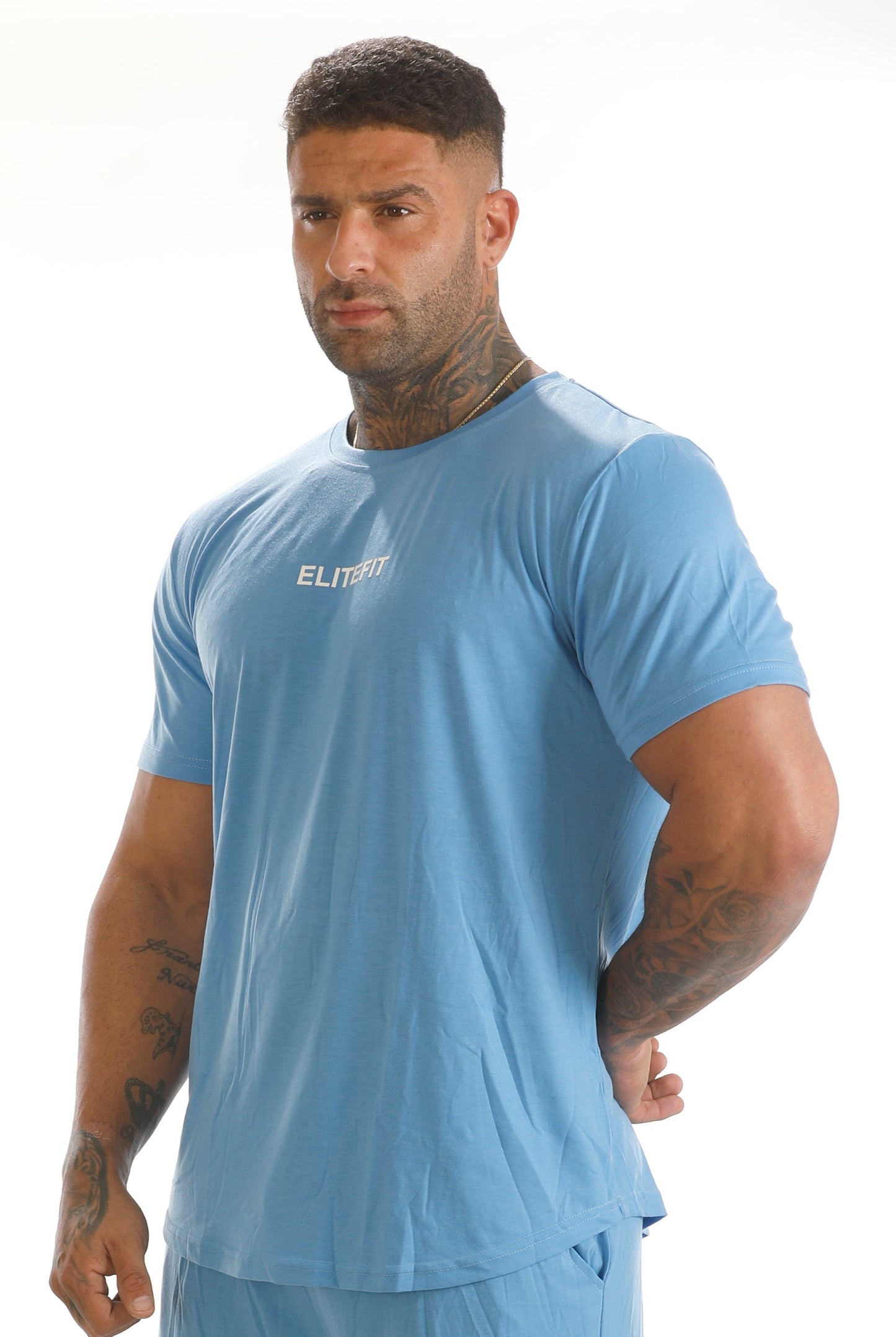 ARES stretch t-shirt (blue)