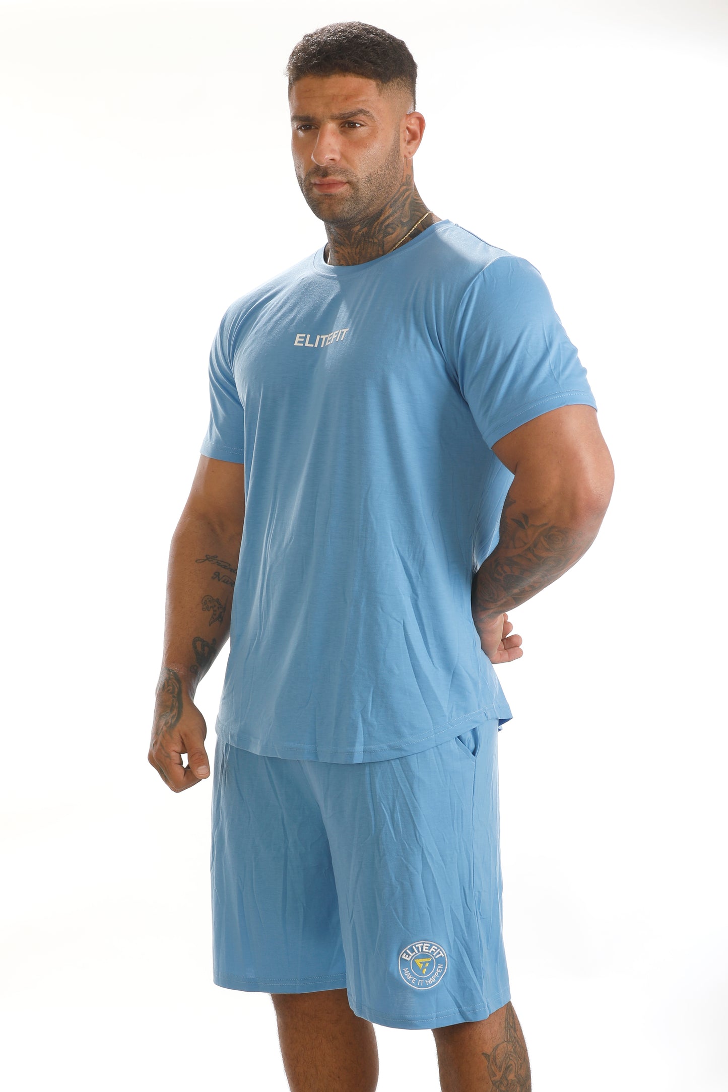 ARES stretch t-shirt (blue)